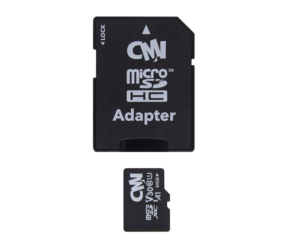 Carte mémoire microSDHC 64 Go + adaptateur SD